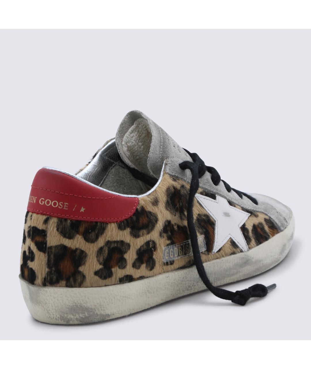 GOLDEN GOOSE DELUXE BRAND Мульти кожаные кеды, фото 3