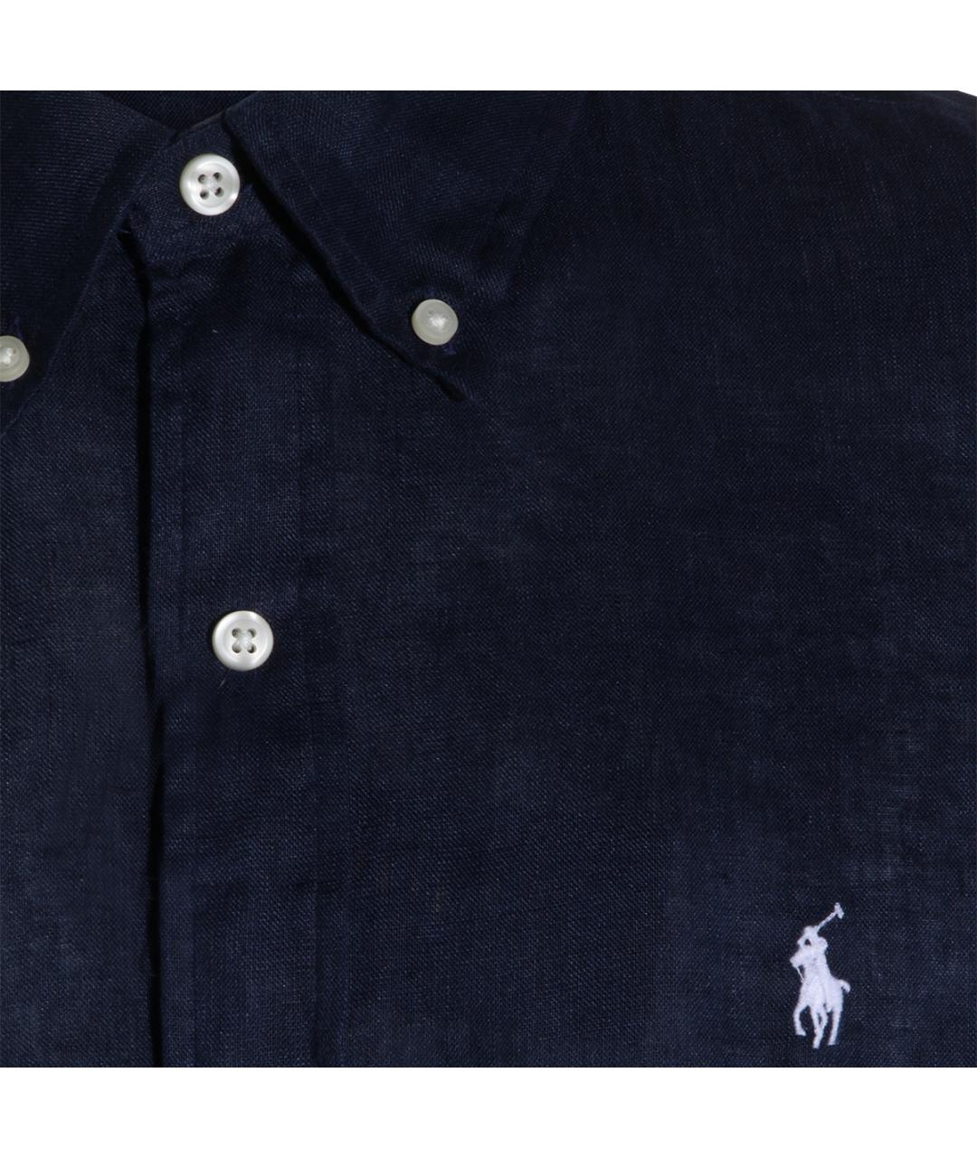POLO RALPH LAUREN Темно-синяя кэжуал рубашка, фото 3