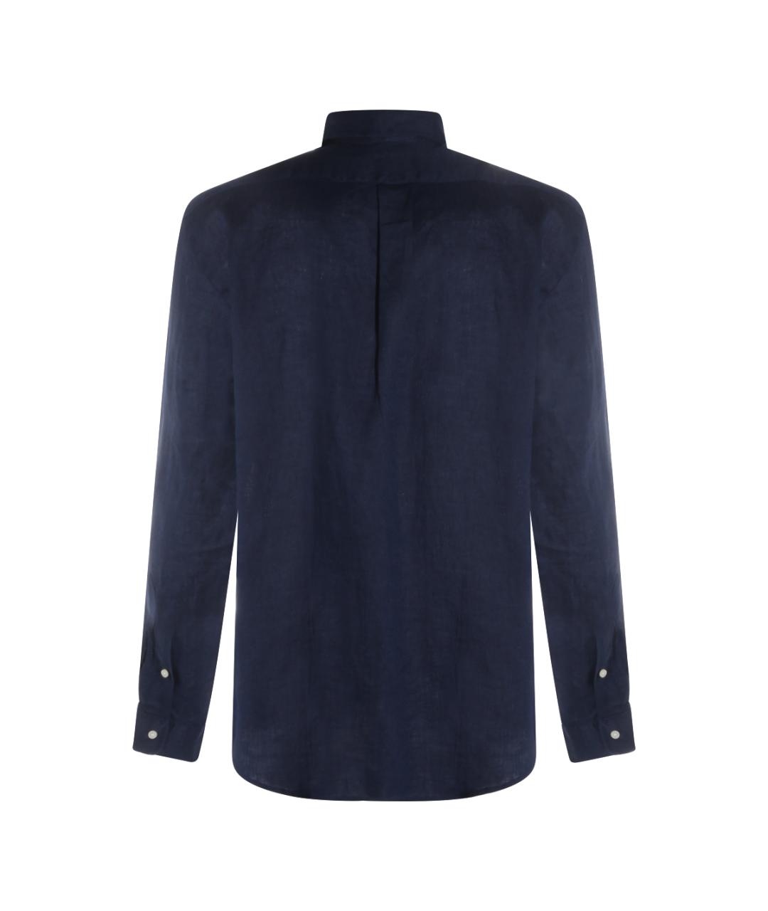 POLO RALPH LAUREN Темно-синяя кэжуал рубашка, фото 2