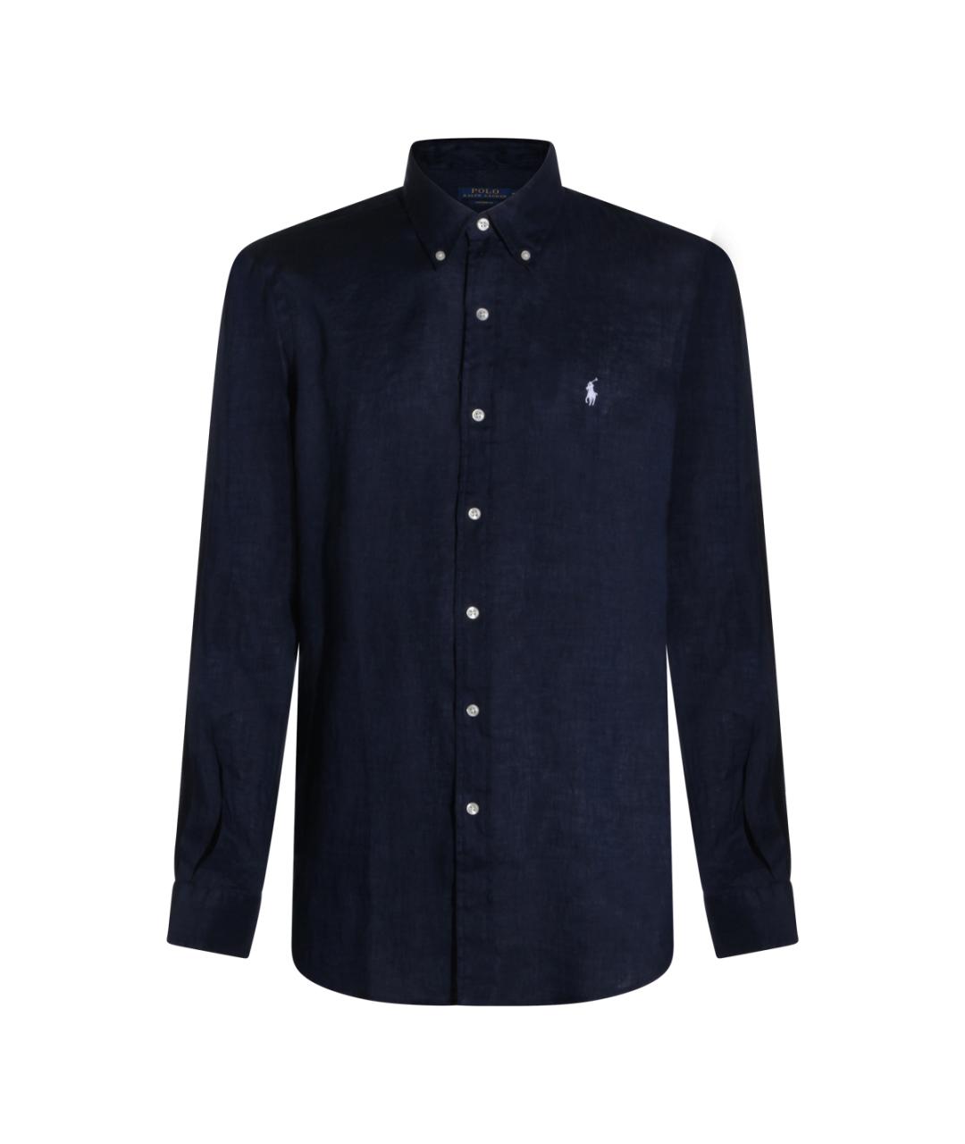 POLO RALPH LAUREN Темно-синяя кэжуал рубашка, фото 1