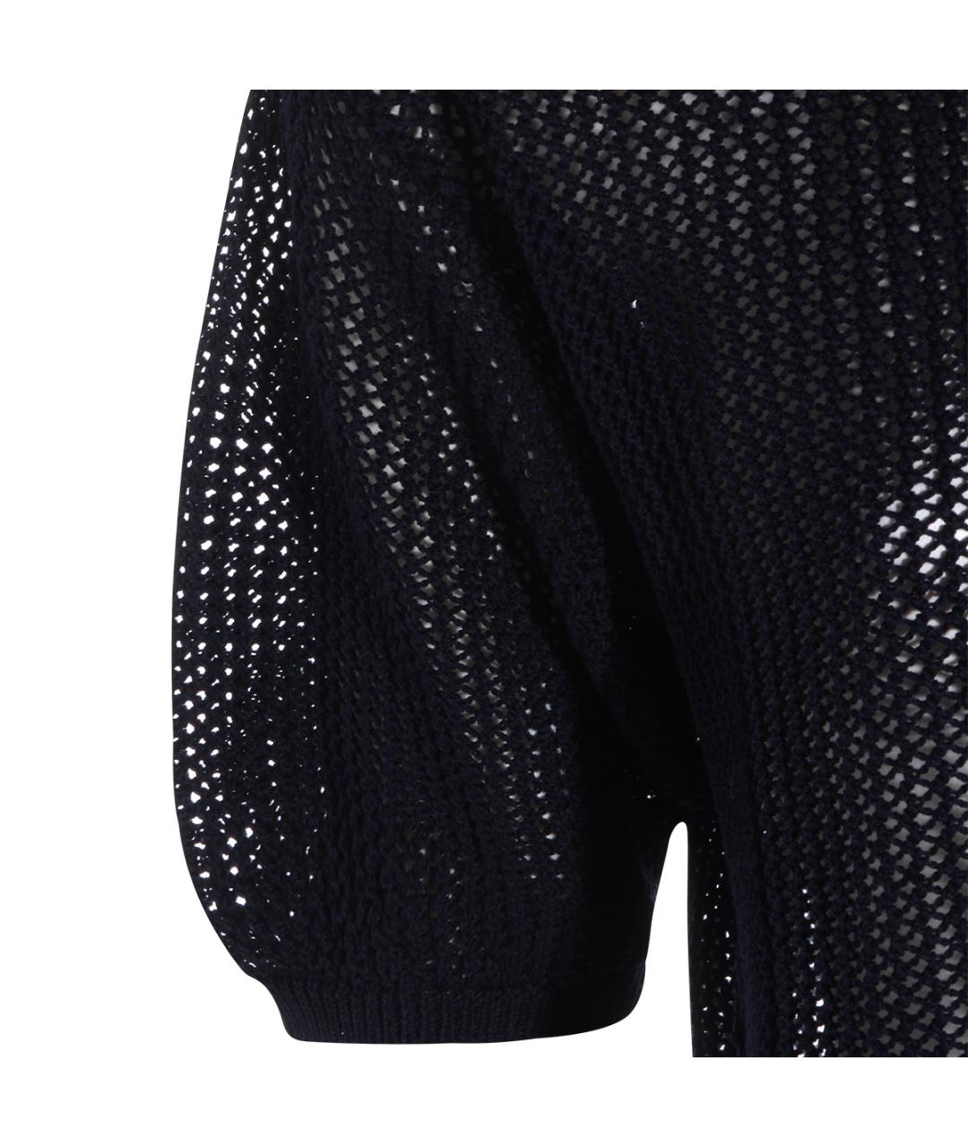 ANTONELLI FIRENZE Темно-синий хлопковый джемпер / свитер, фото 3