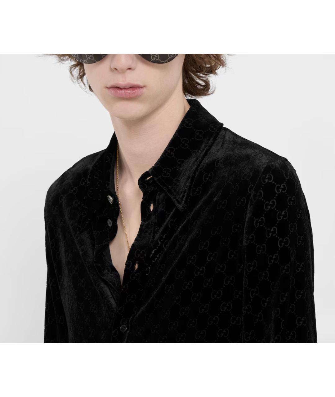 GUCCI Черная кэжуал рубашка, фото 5