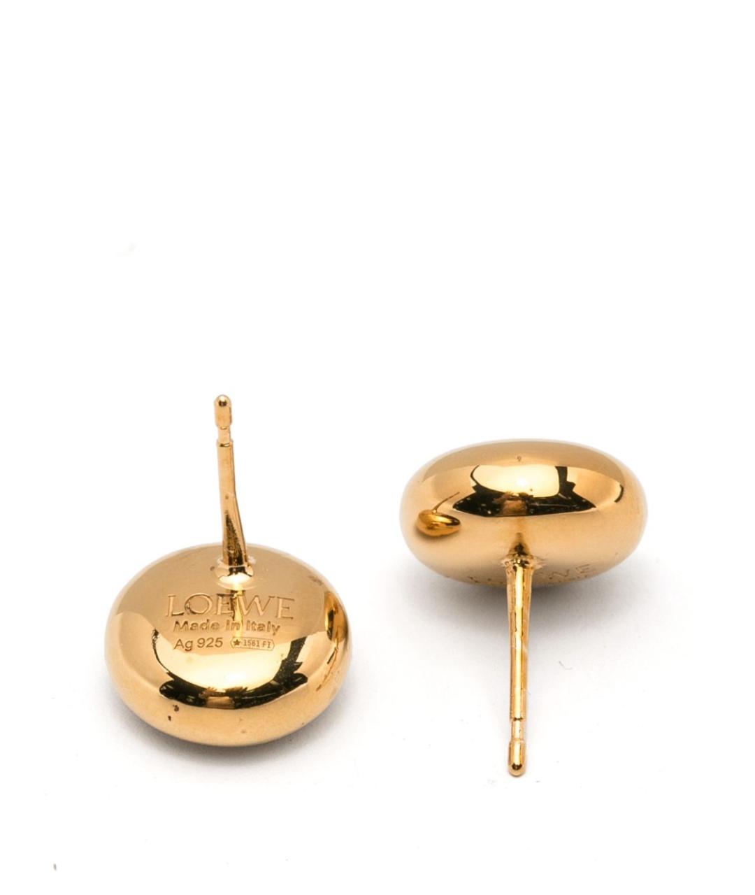 LOEWE Золотые серебряные серьги, фото 2
