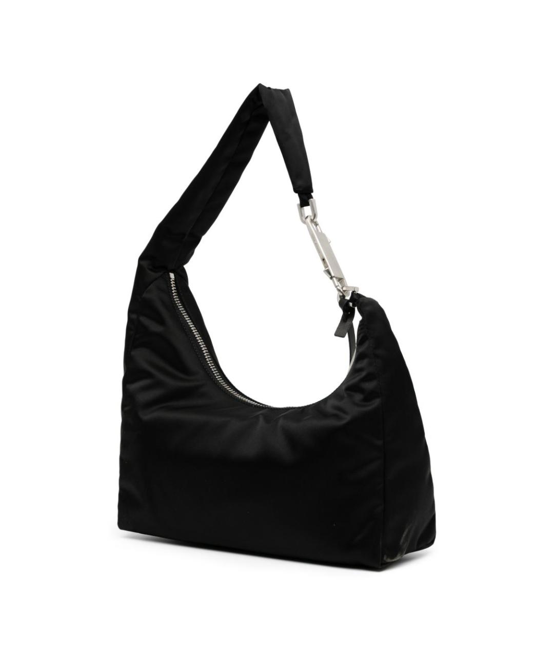 RICK OWENS Черная кожаная сумка через плечо, фото 5