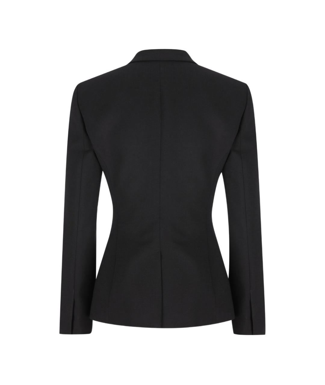 GUCCI Черный шерстяной жакет/пиджак, фото 2