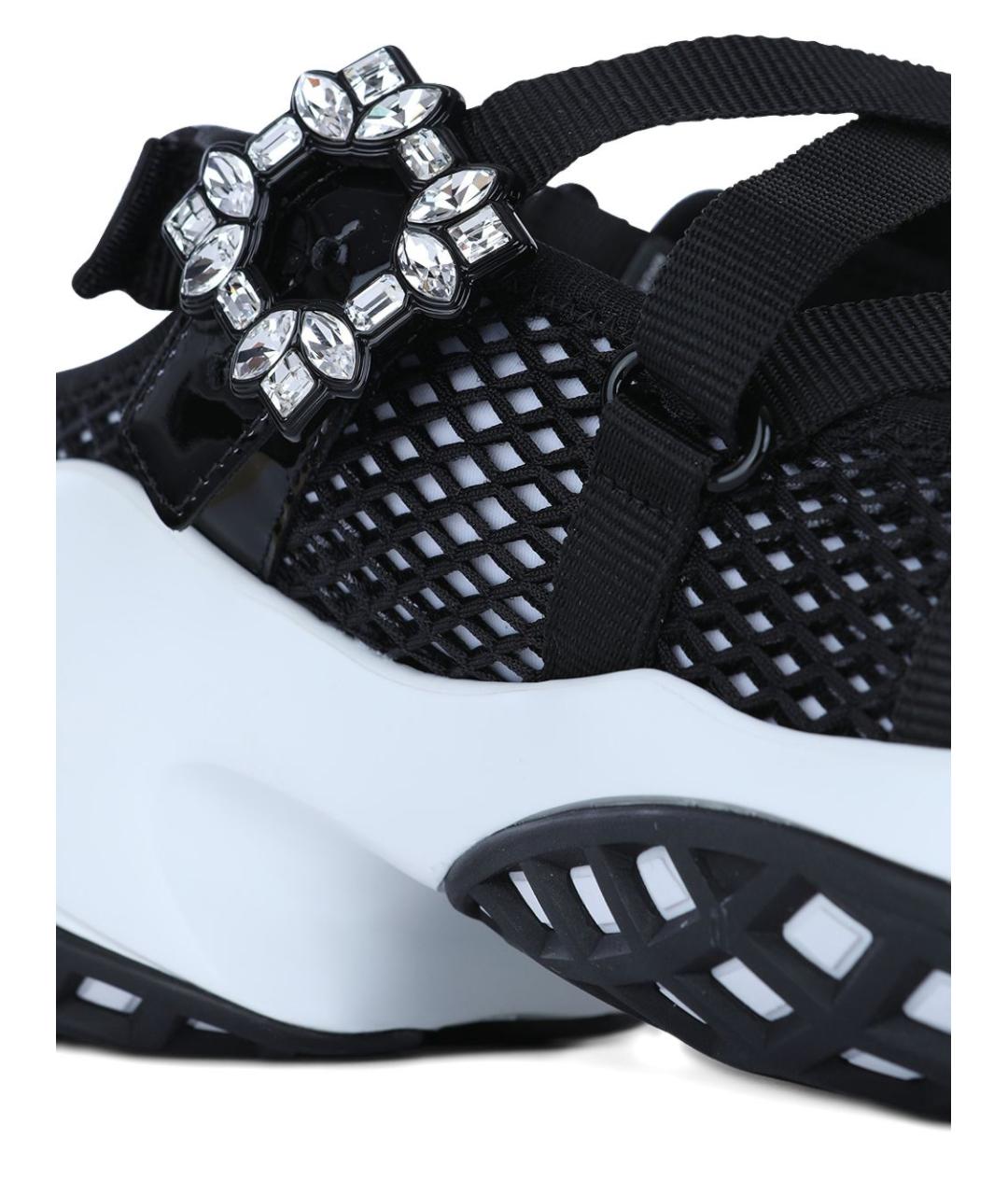 ROGER VIVIER Черные кроссовки, фото 3