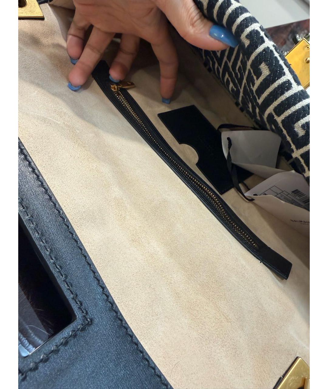 BALMAIN Мульти жаккардовая сумка через плечо, фото 4