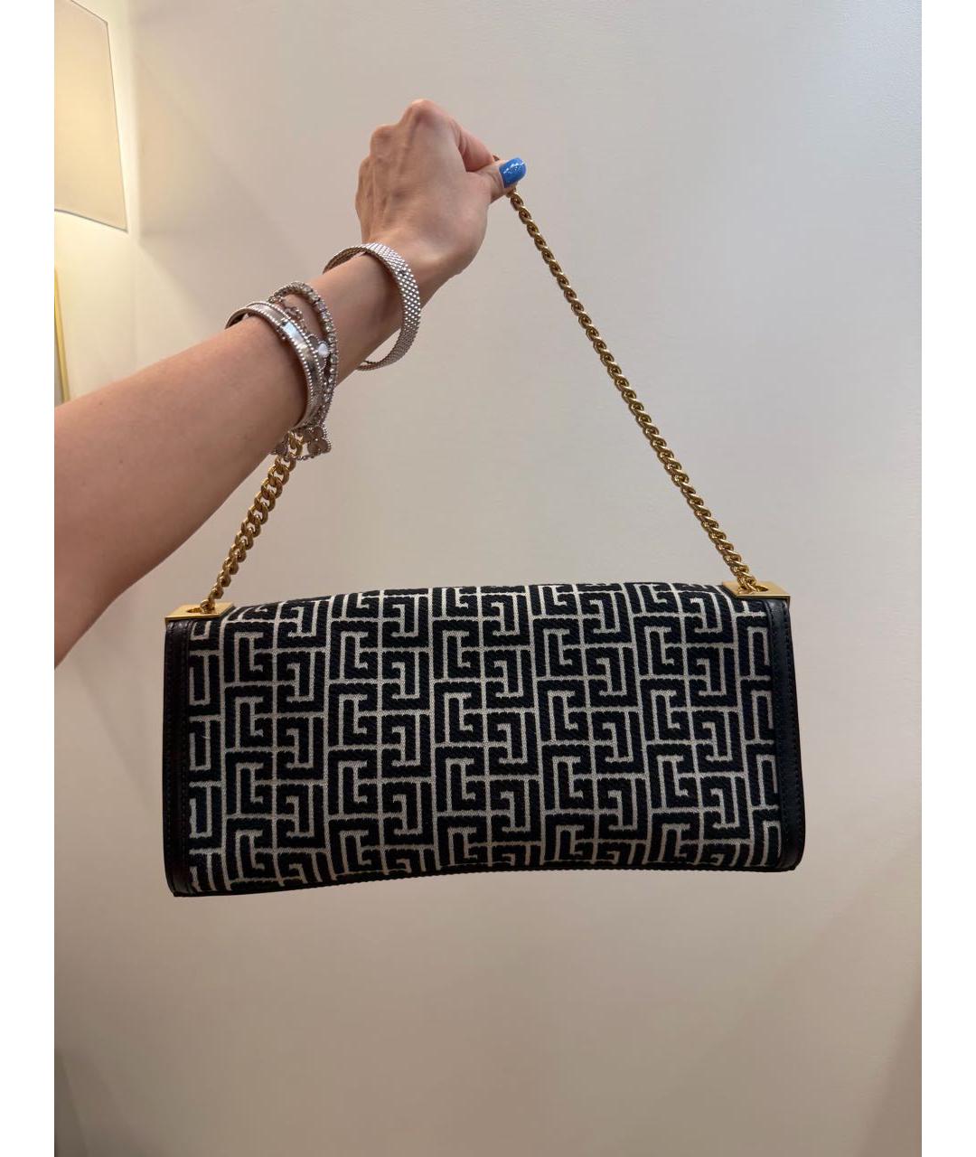 BALMAIN Мульти жаккардовая сумка через плечо, фото 3