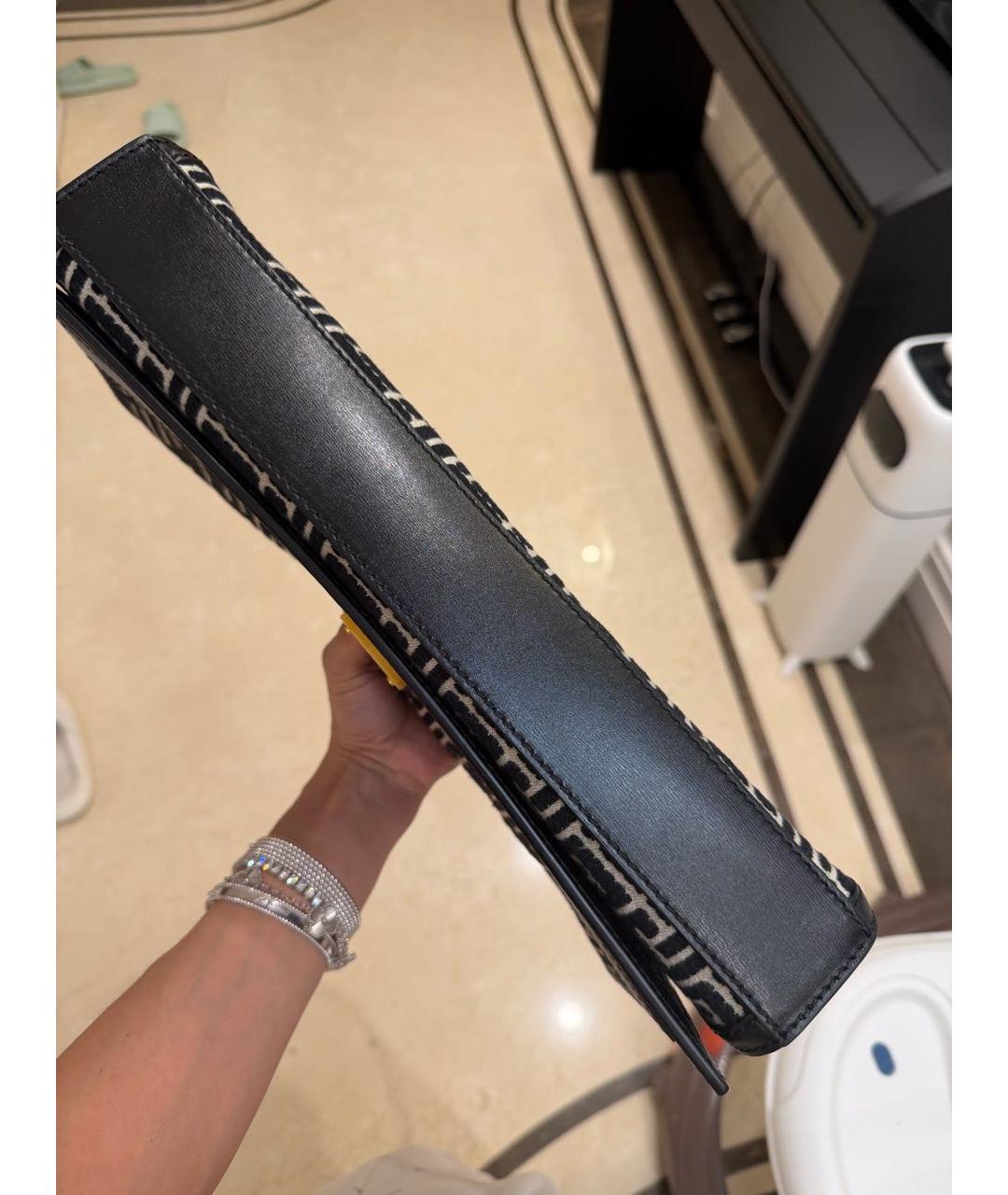 BALMAIN Мульти жаккардовая сумка через плечо, фото 7