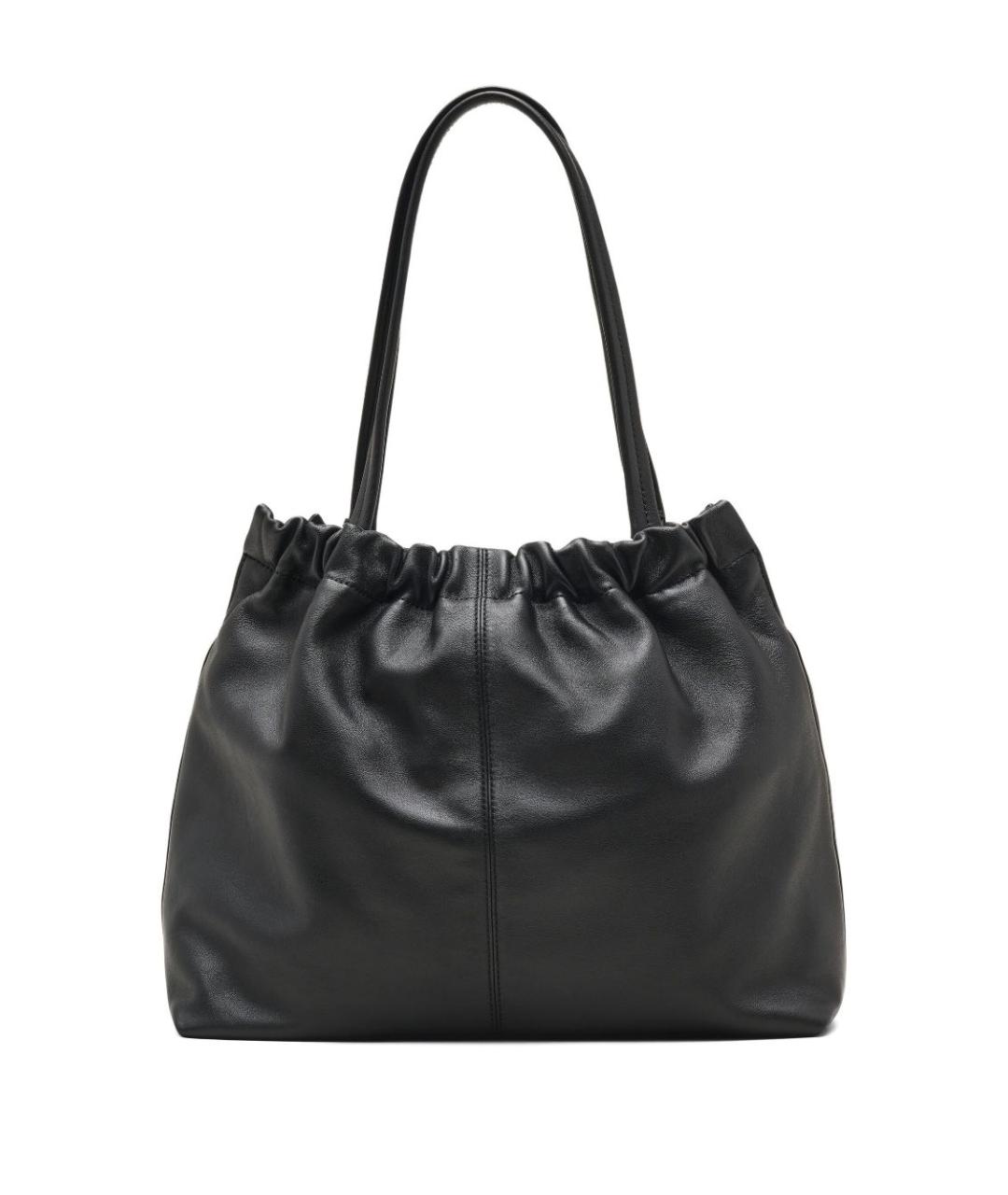 MARC JACOBS Черная кожаная сумка тоут, фото 4