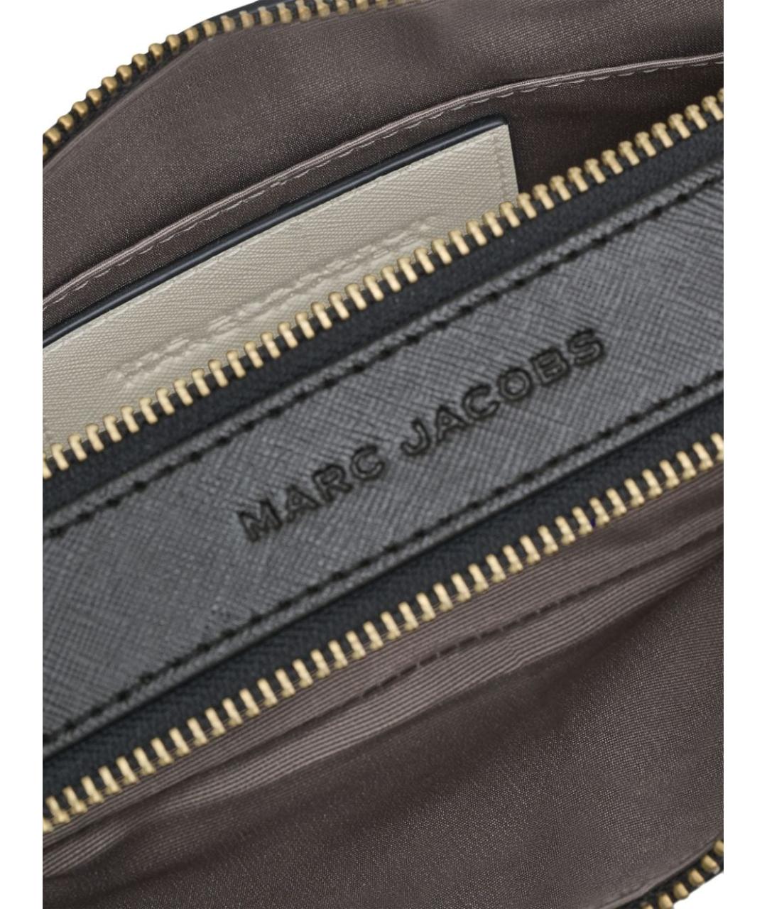 MARC JACOBS Белая кожаная сумка через плечо, фото 4