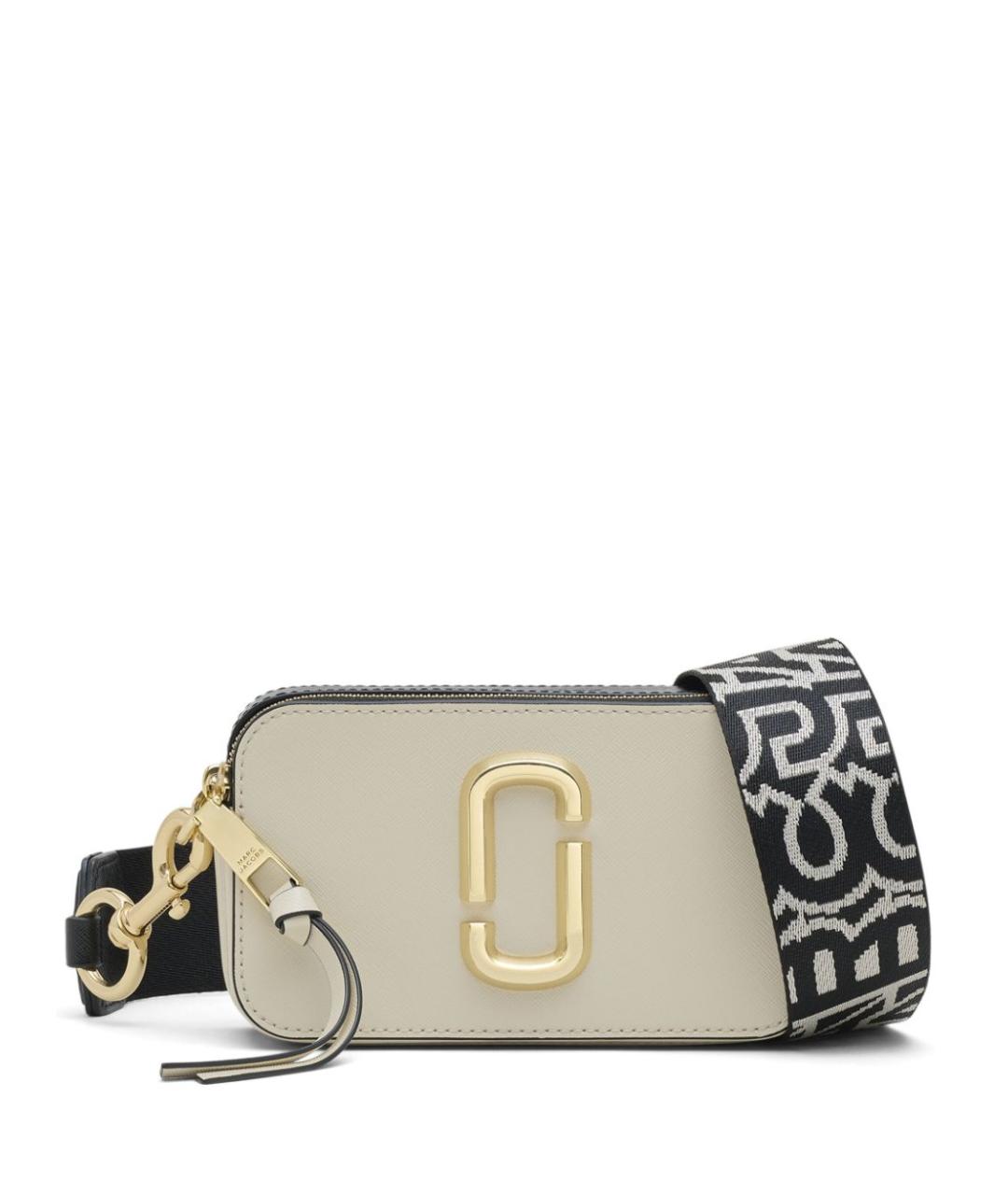 MARC JACOBS Белая кожаная сумка через плечо, фото 1