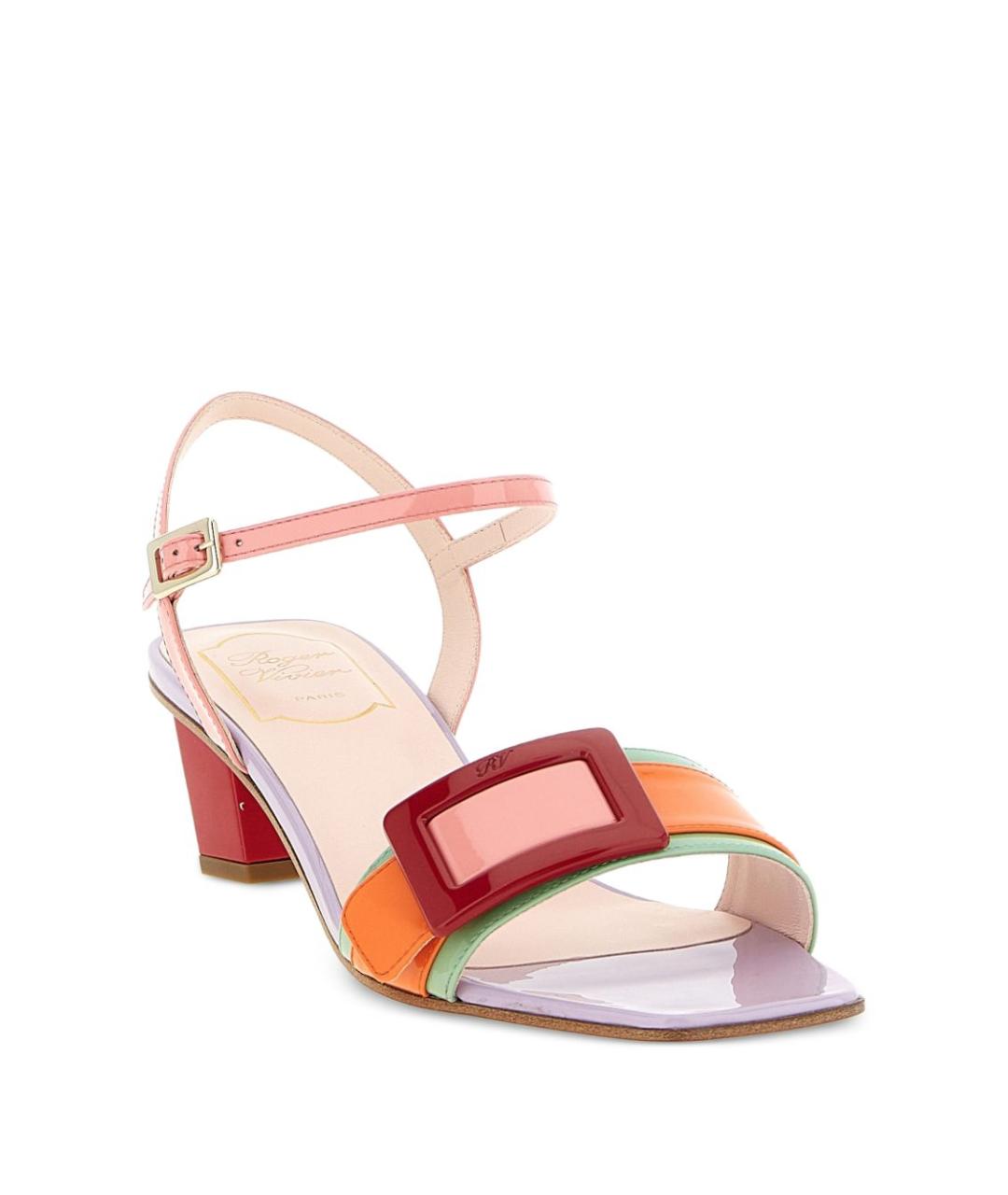 ROGER VIVIER Мульти босоножки, фото 4