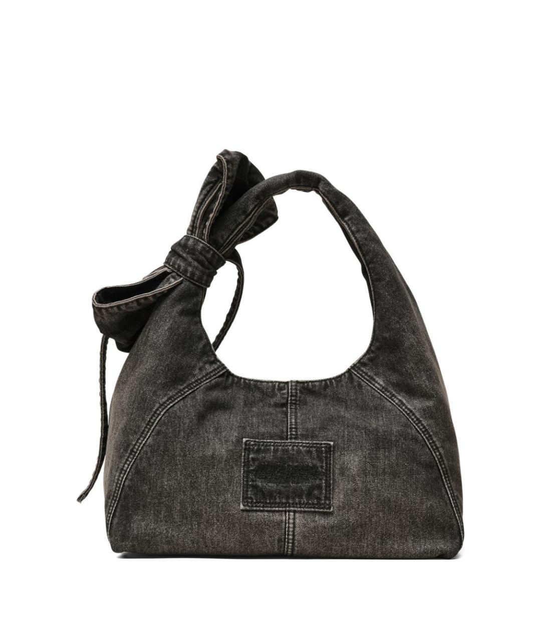 MARC JACOBS Черная деним сумка через плечо, фото 4