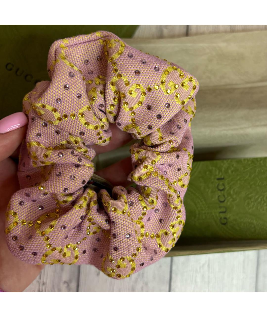 GUCCI Розовая резинка, фото 8