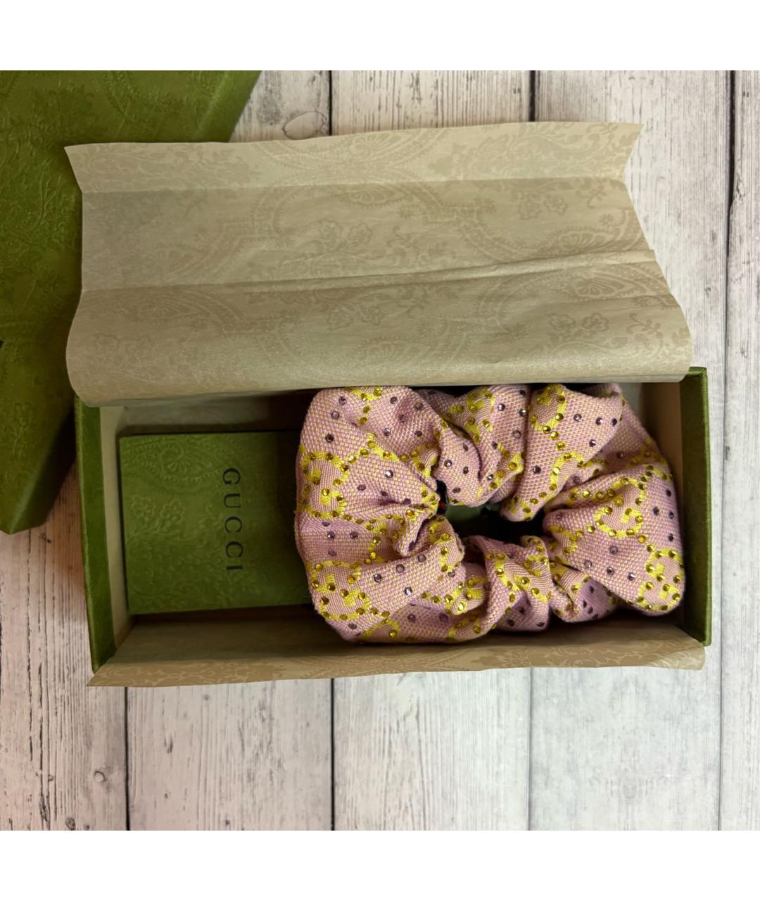 GUCCI Розовая резинка, фото 2