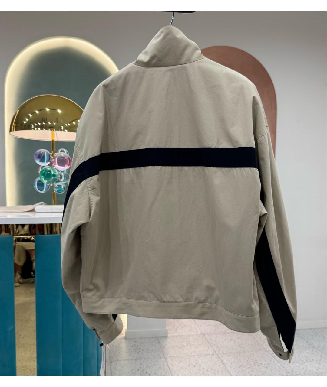 SAINT LAURENT Бежевая куртка, фото 3