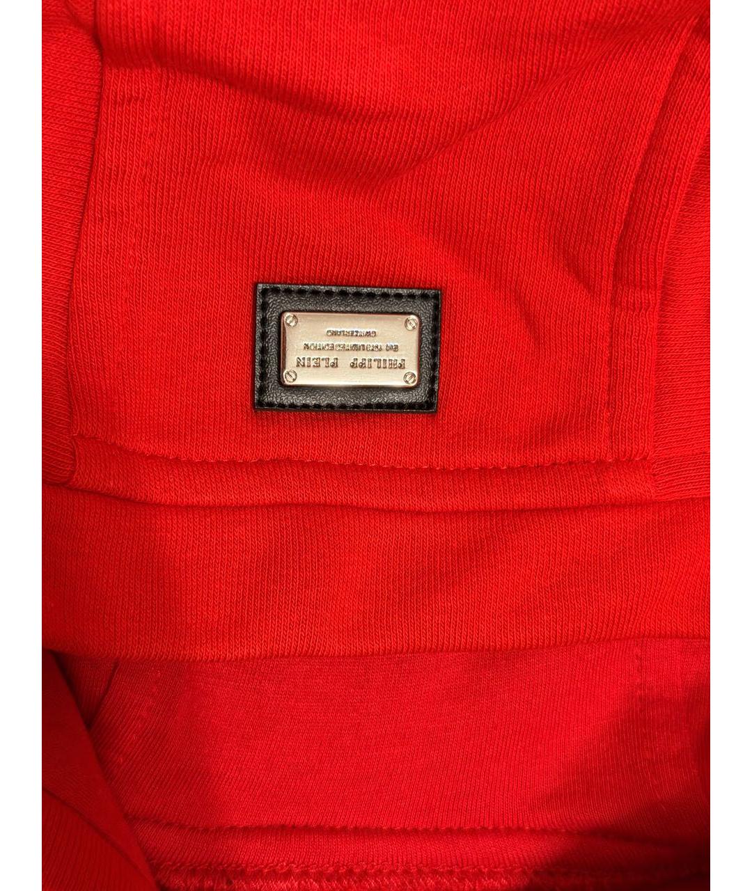 PHILIPP PLEIN Красный хлопковый комплект, фото 8