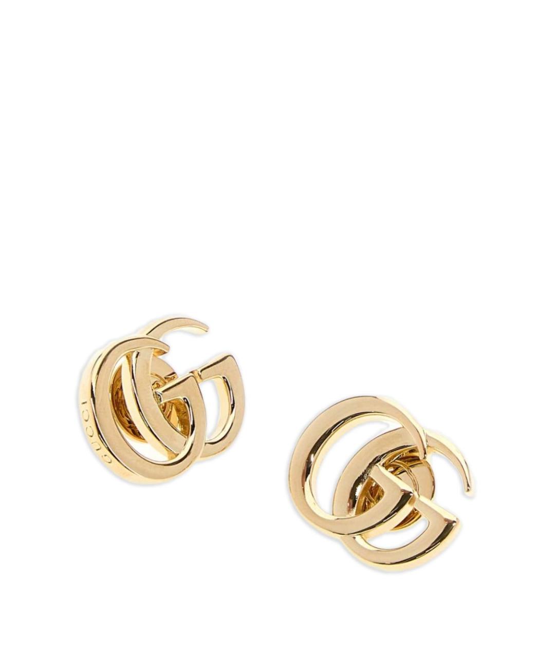 GUCCI Золотые металлические серьги, фото 3