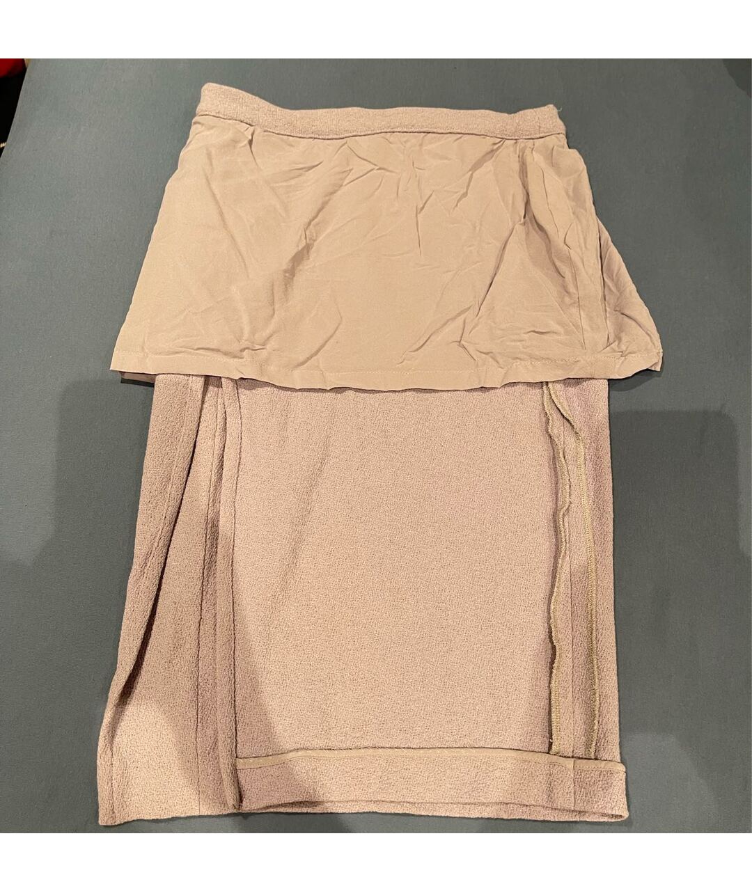 A.L.C. Розовая шерстяная юбка миди, фото 4