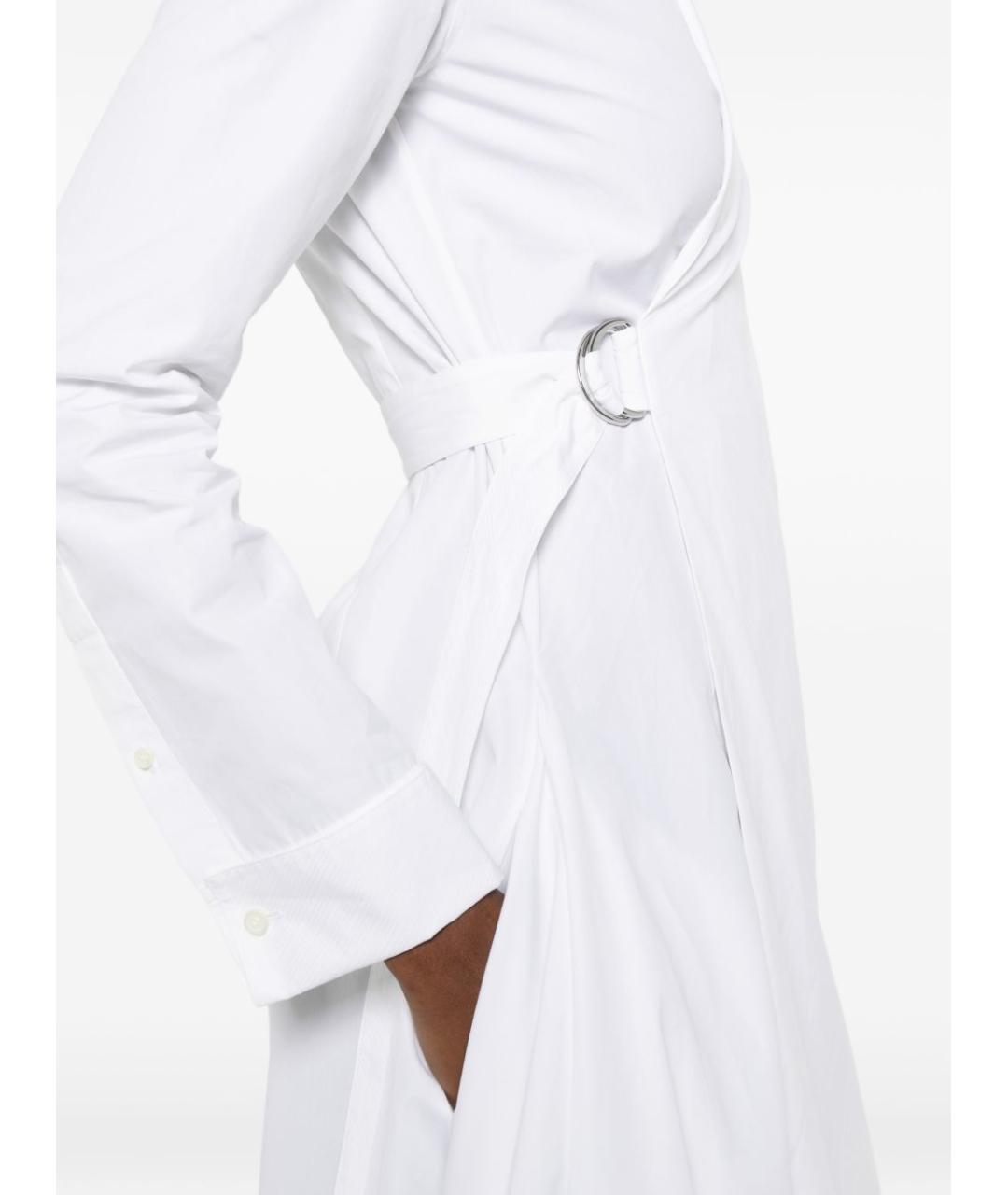 LOEWE Белое хлопковое повседневное платье, фото 4