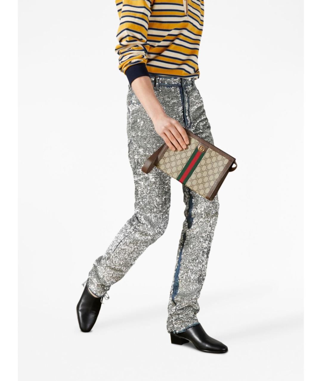 GUCCI Бежевый кошелек, фото 6