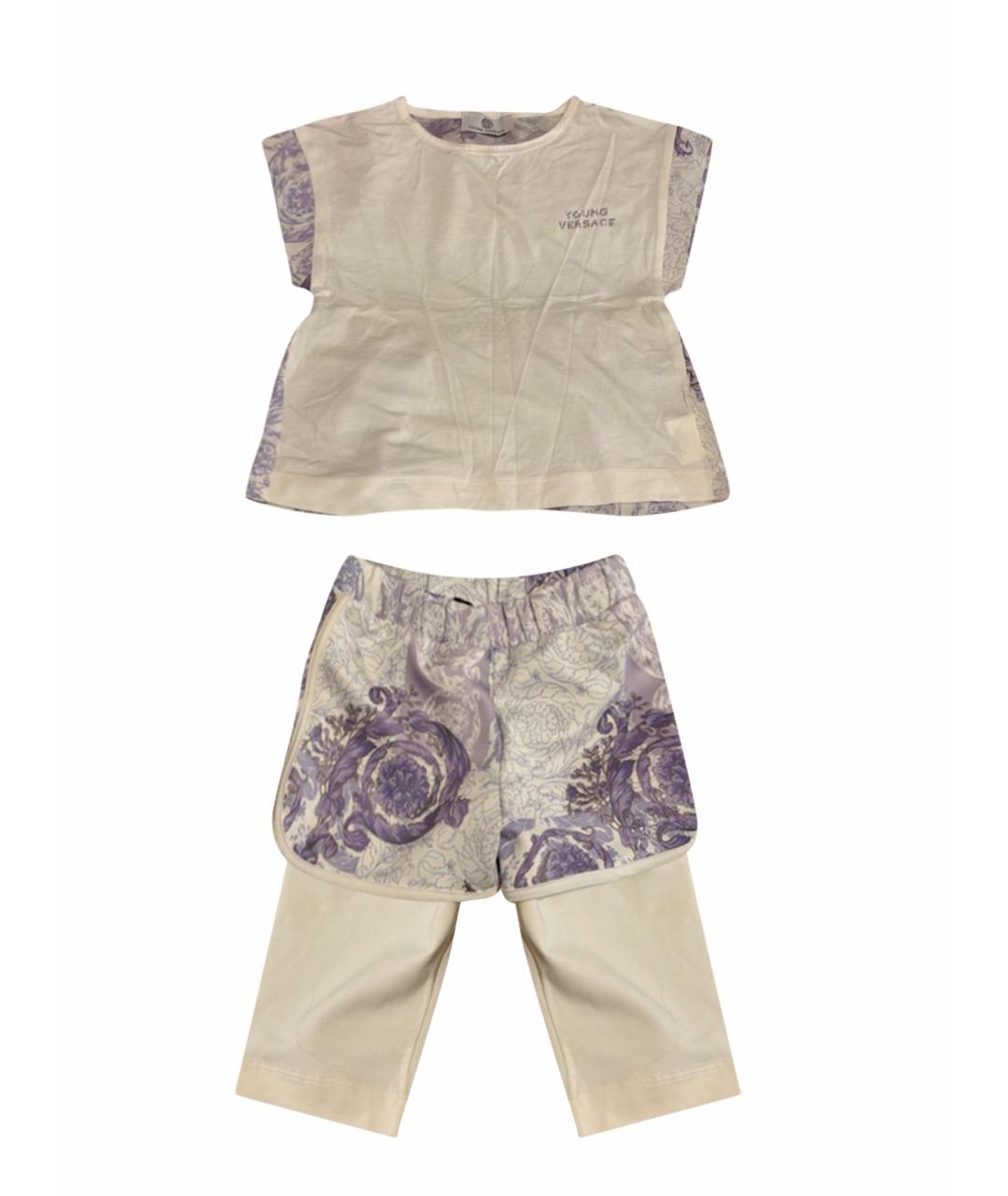 VERSACE Белый комплект, фото 1