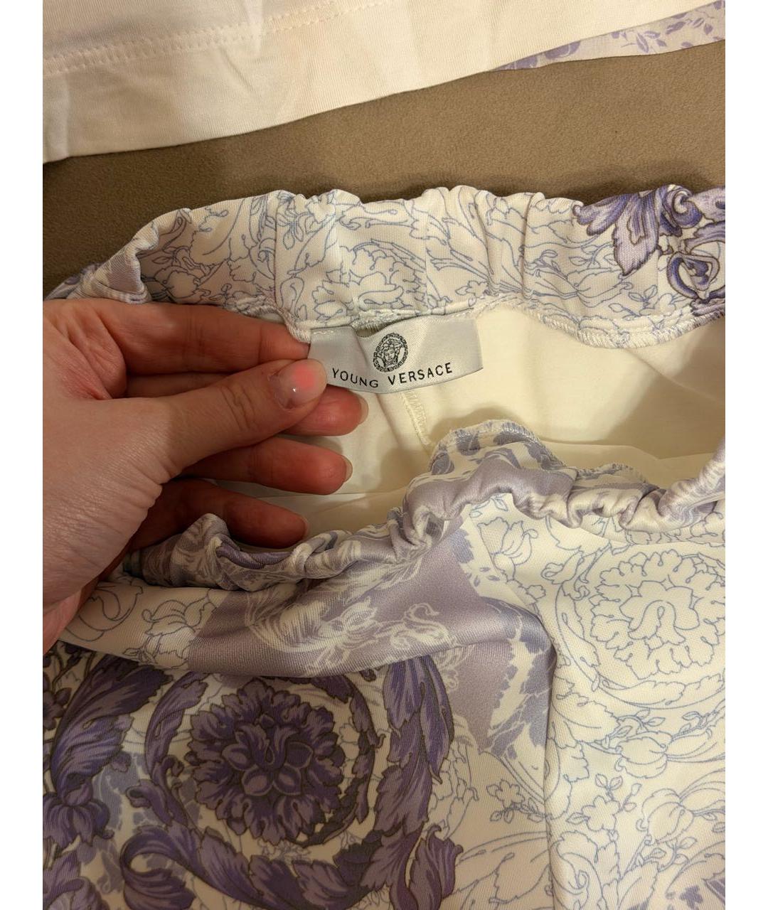 VERSACE Белый комплект, фото 4