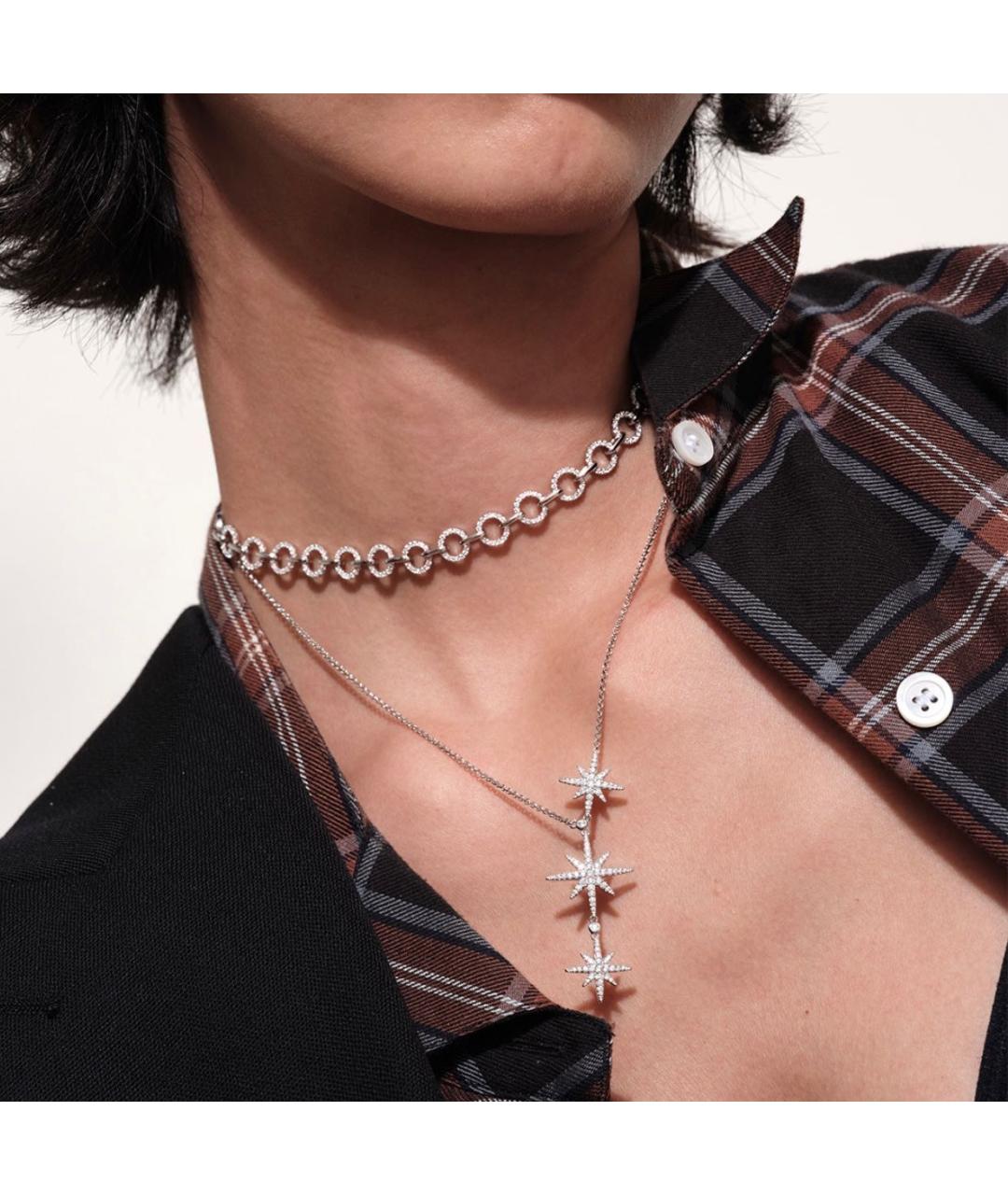 APM Monaco Серебряное серебряное колье, фото 3