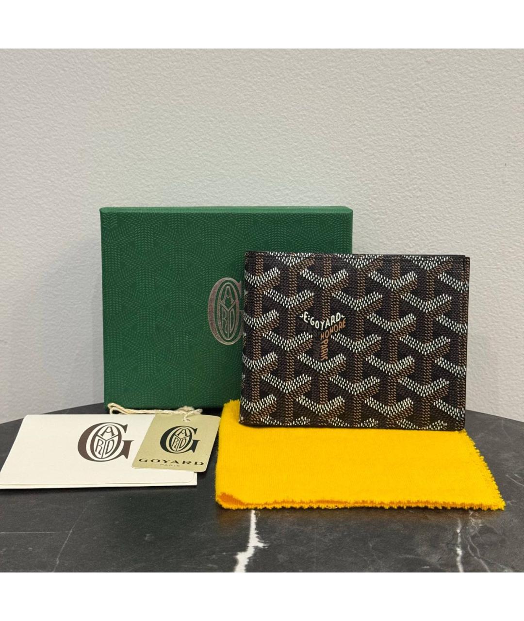 GOYARD Черный кошелек, фото 2