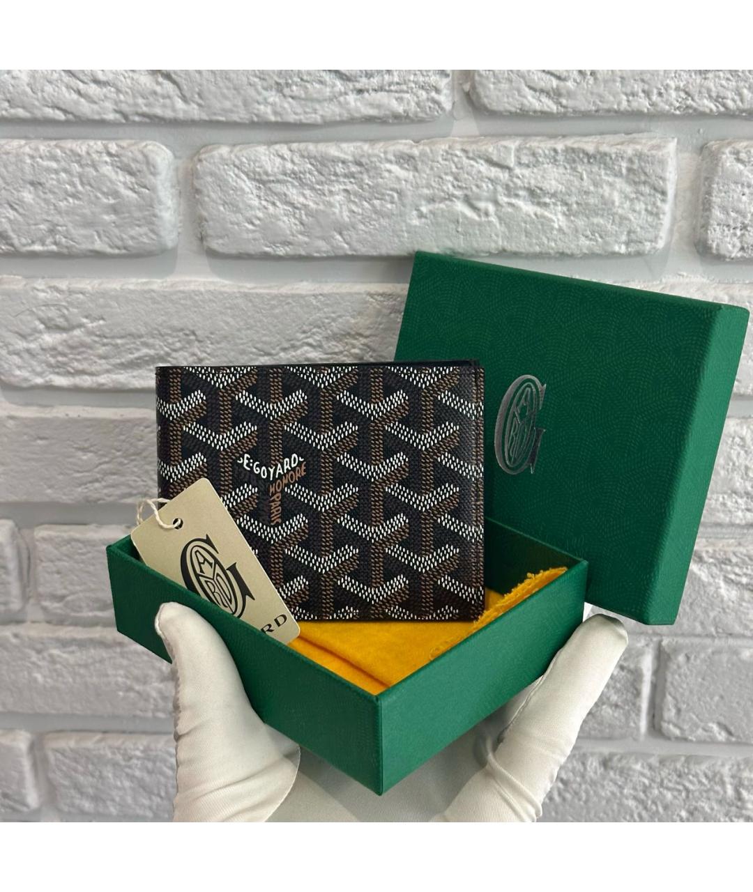 GOYARD Черный кошелек, фото 2