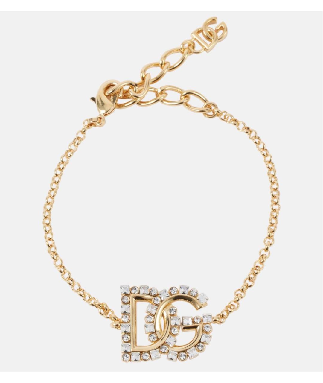 DOLCE&GABBANA Золотой металлический браслет, фото 5