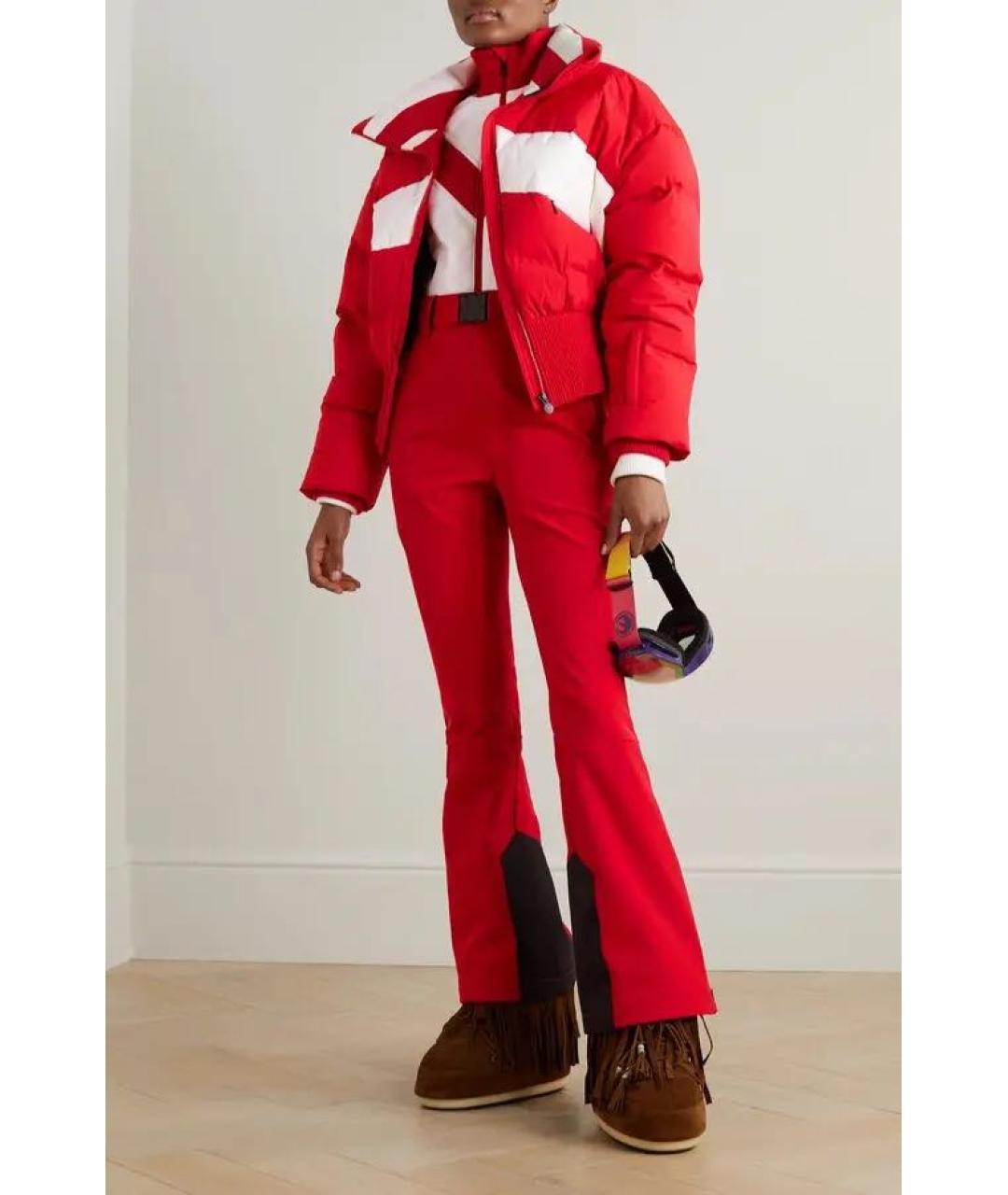 PERFECT MOMENT Красная полиамидовая куртка, фото 2