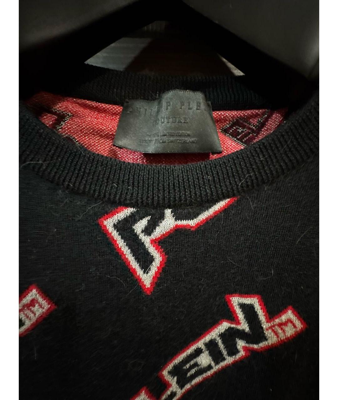 PHILIPP PLEIN Черный джемпер / свитер, фото 3