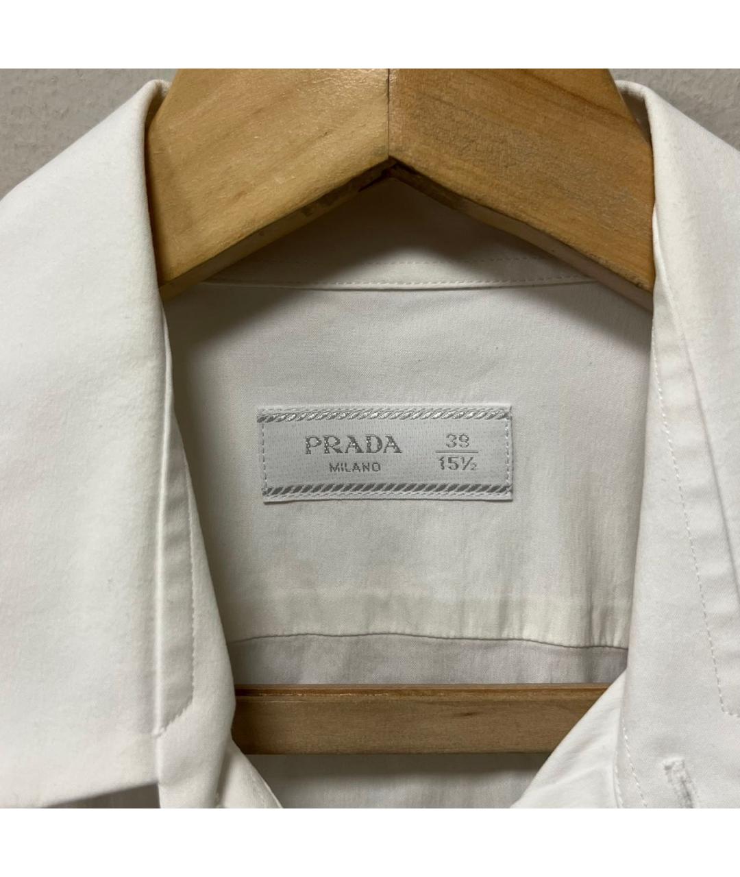 PRADA Белая классическая рубашка, фото 4