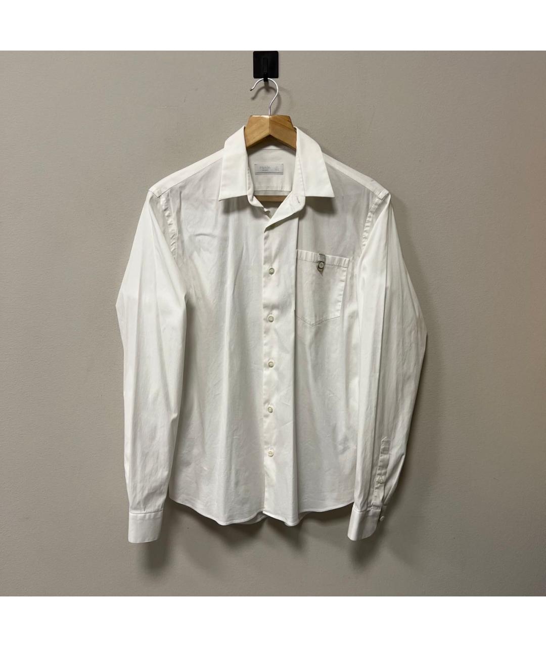 PRADA Белая классическая рубашка, фото 6