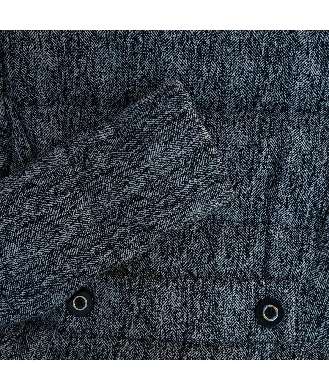 PINKO Серый хлопковый пуховик, фото 5