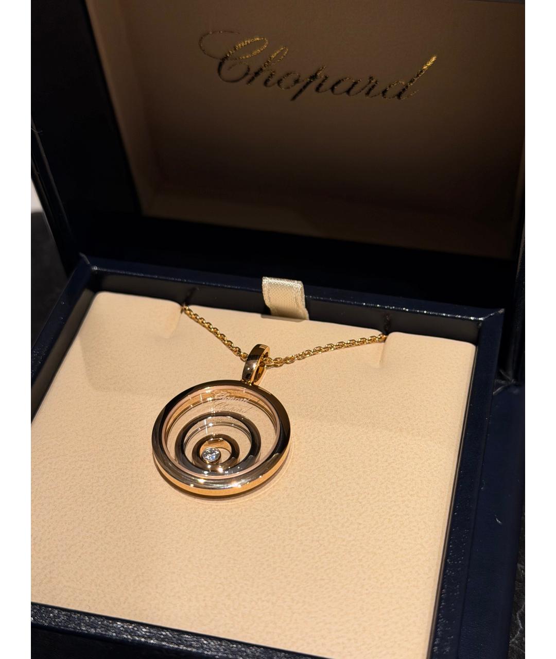 CHOPARD Золотое колье из розового золота, фото 2