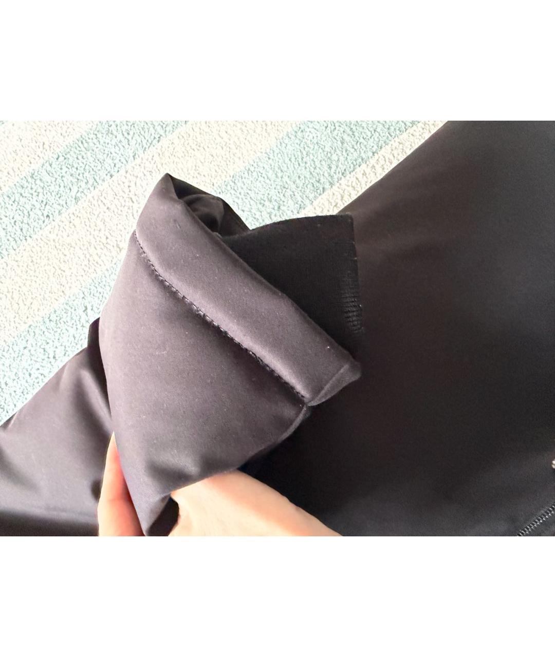 12 STOREEZ Черный синтетический пуховик, фото 8