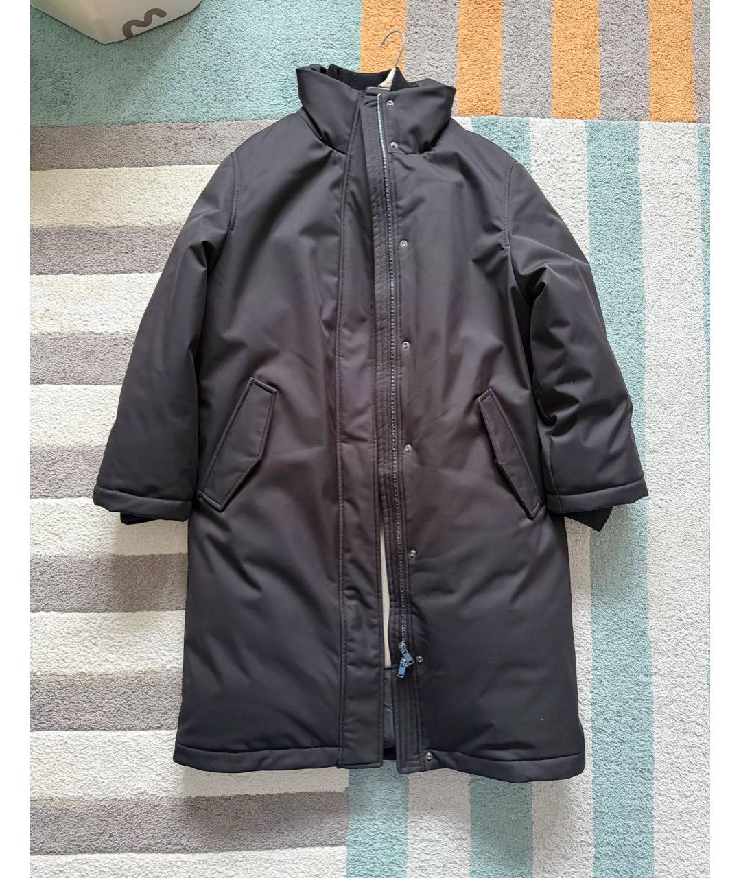 12 STOREEZ Черный синтетический пуховик, фото 5