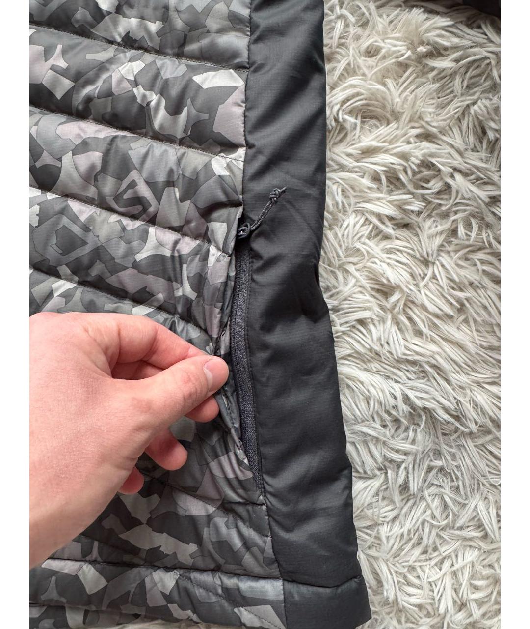 SALOMON Серый полиэстеровый пуховик, фото 6