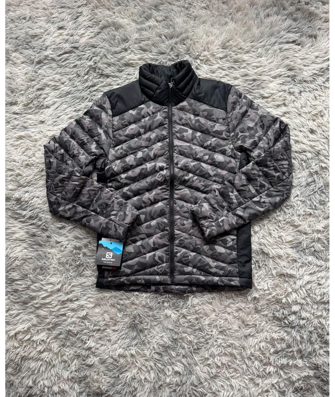 SALOMON Серый полиэстеровый пуховик, фото 9