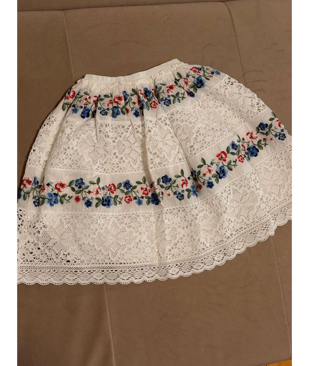 ERMANNO SCERVINO Белый хлопковый комплект, фото 2