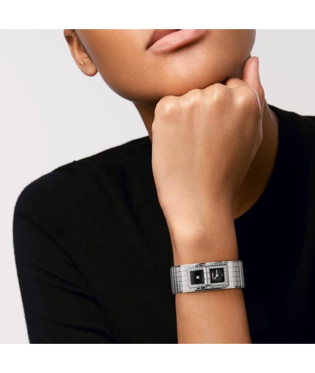 CHANEL Серебряные часы, фото 4