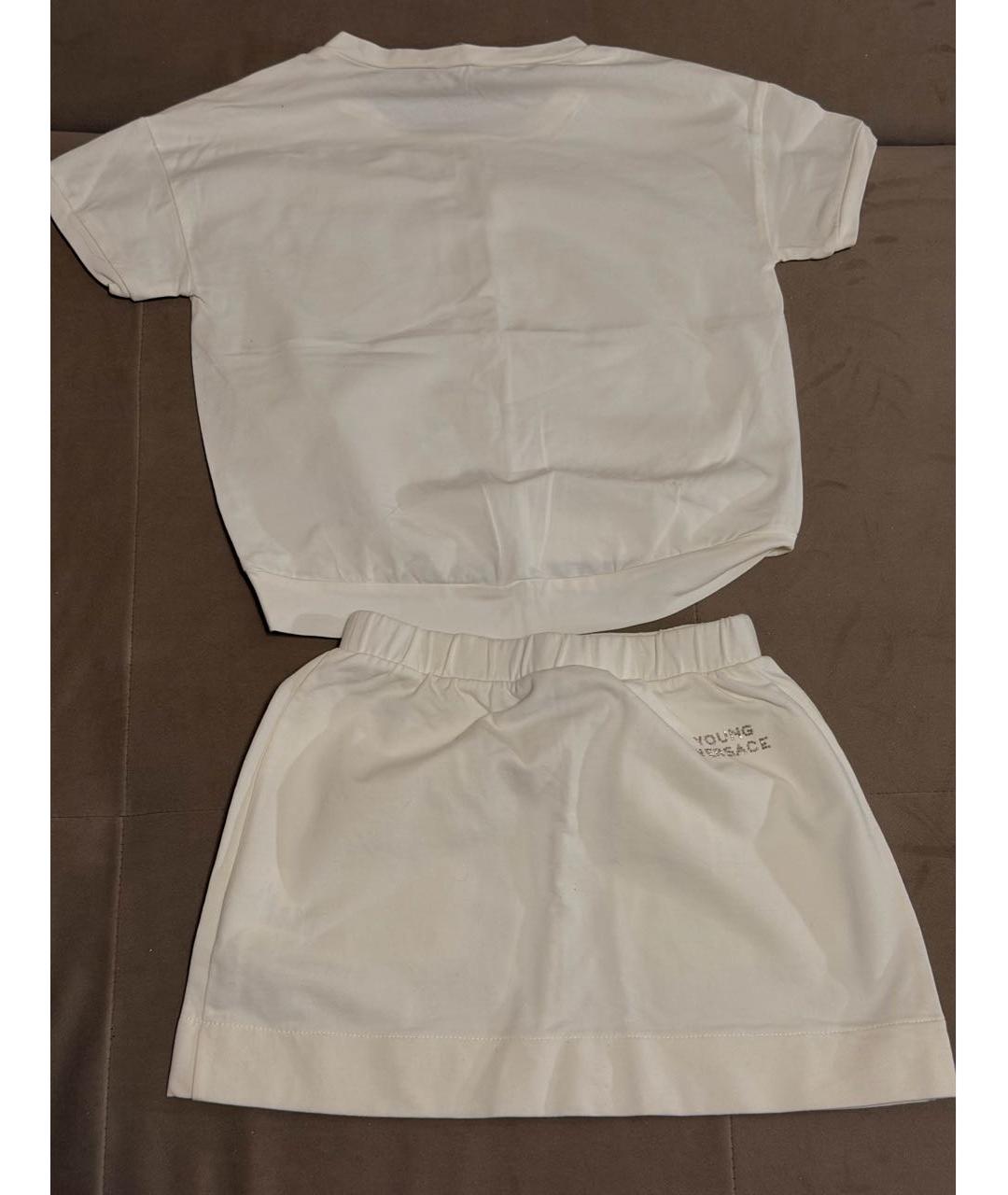 VERSACE Белый хлопковый комплект, фото 2