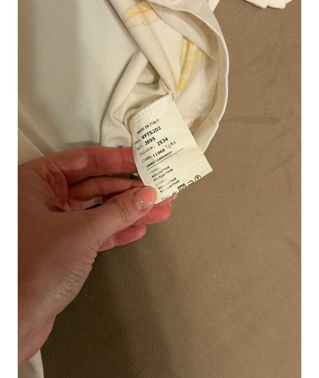 VERSACE Белый хлопковый комплект, фото 5