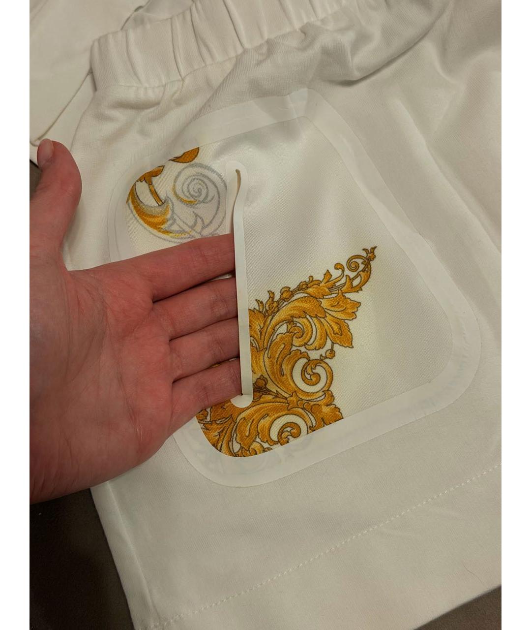 VERSACE Белый хлопковый комплект, фото 4