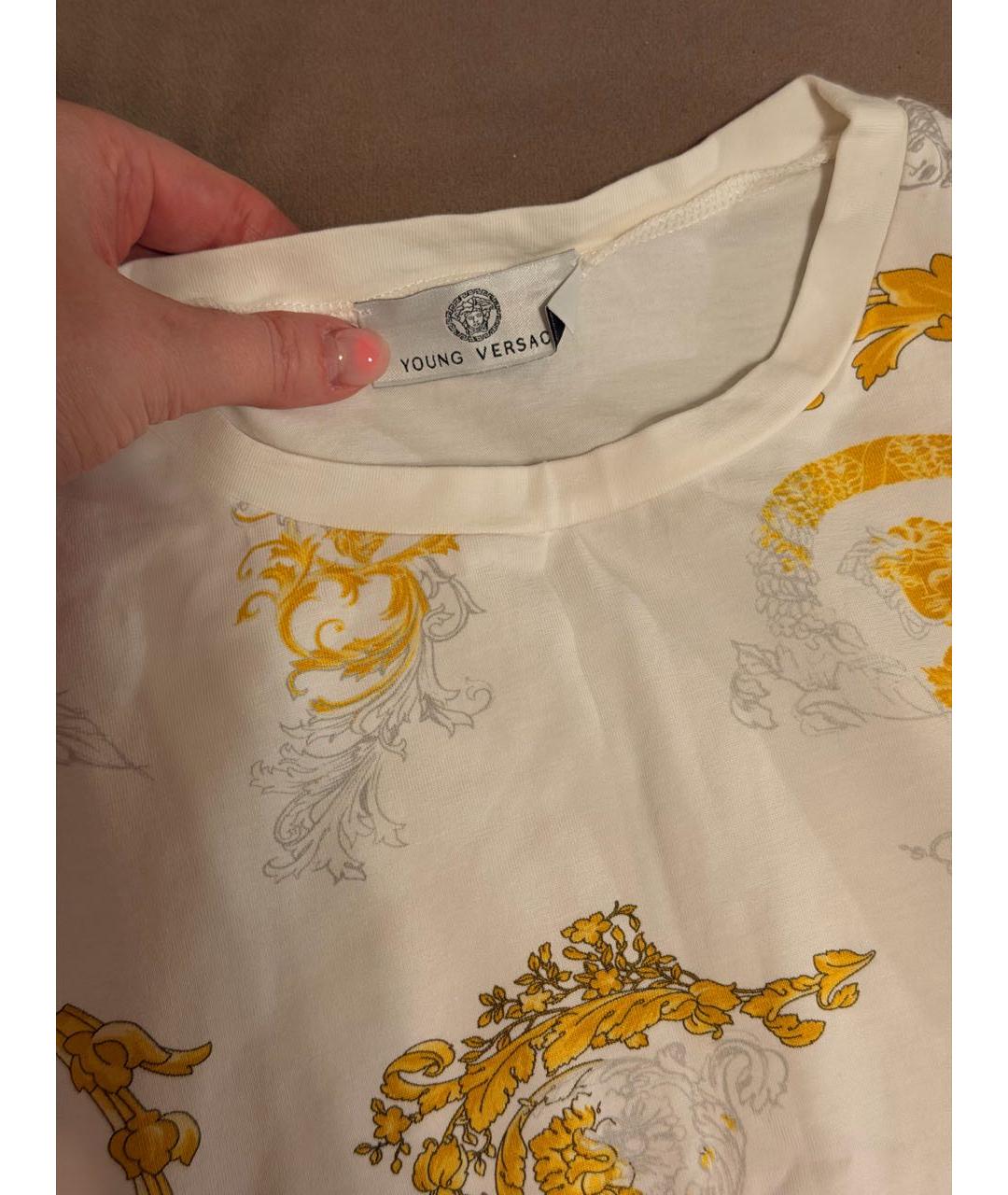 VERSACE Белый хлопковый комплект, фото 3