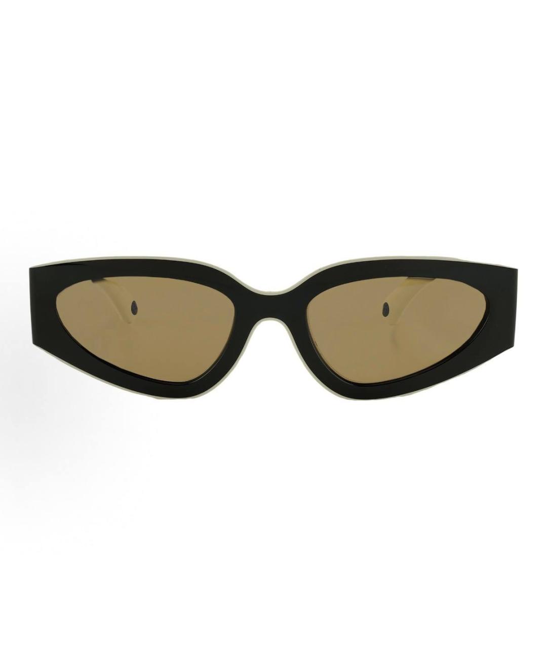 CHANEL Черные пластиковые солнцезащитные очки, фото 2