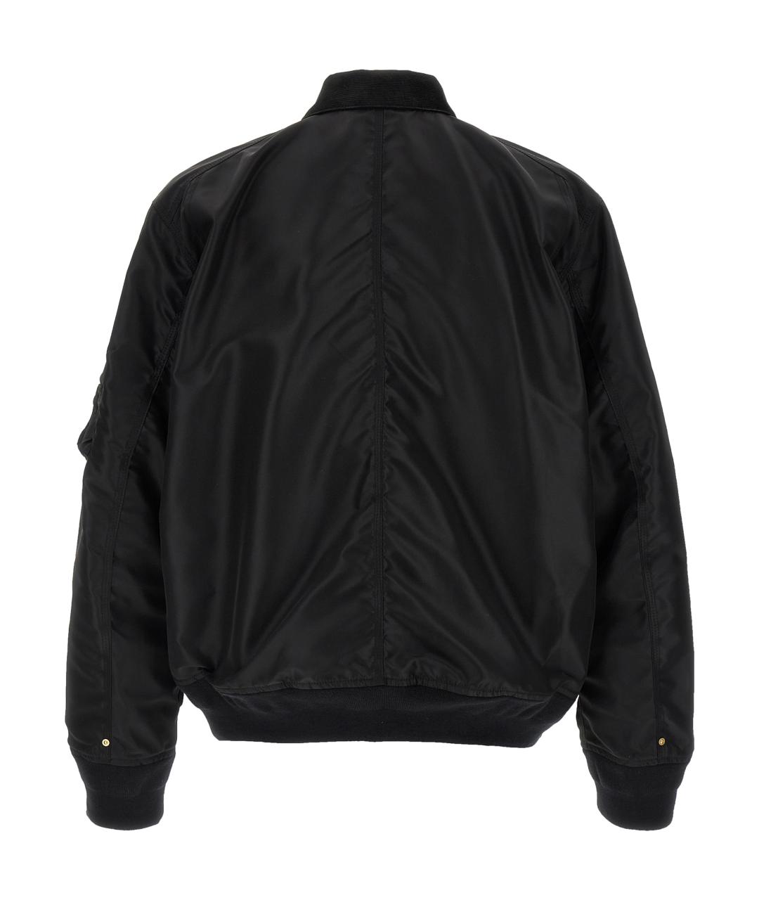 SACAI Черная полиамидовая куртка, фото 3